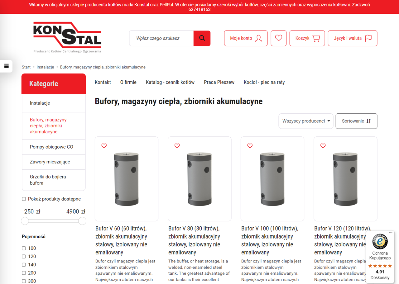 Jak dobrać pojemność bufora ciepła?