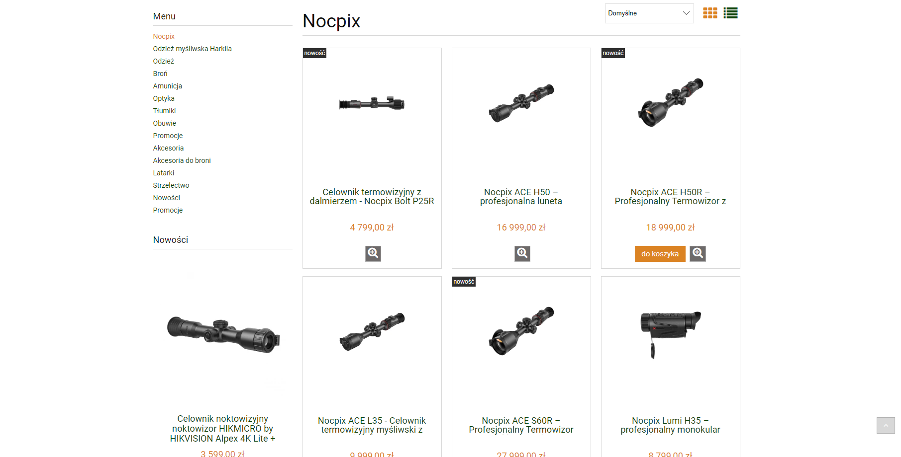 Zastosowanie sprzętu Nocpix poza myślistwem - monitoring, ochrona, ratownictwo