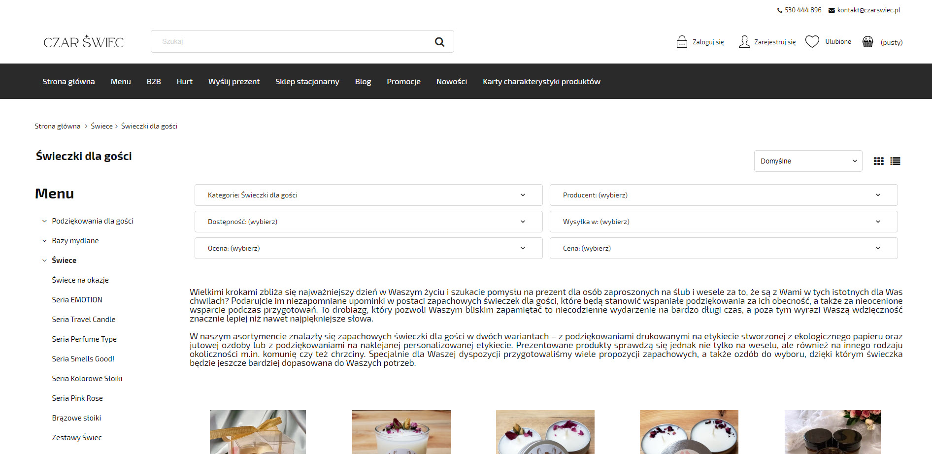 Jak zamówić świeczki na podziękowanie bez wpadki?